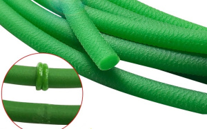 Ремень экструзионный ПУ беск. RR GB Green 86ShA D=5mm 4Belt (шершавый)